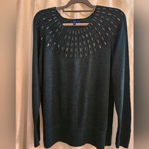 Womens Apt 9 XL Forest Green Sweater